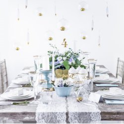 Cake toppers - LOVE - SWEET - YUM - Guld - 6 stk.