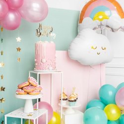 Cake topper - HAPPY BIRTHDAY - Guld