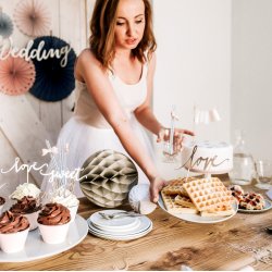 Cake topper - LOVE - Slv