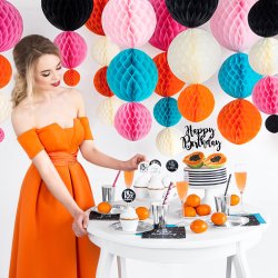 Cake topper - HAPPY BIRTHDAY - Sort