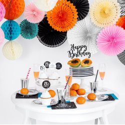 Cake topper - HAPPY BIRTHDAY - Sort