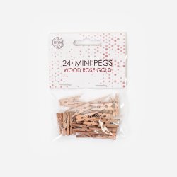 Klemme - Rosaguld - 24 stk.