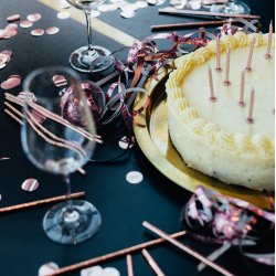 Klemme - Rosaguld - 24 stk.