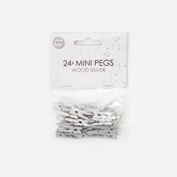 Klemme - Slv - 24 stk.