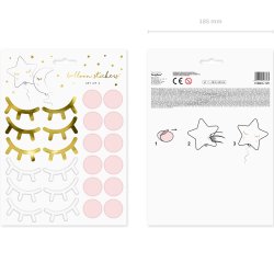 Klistermrker til balloner - Little Star