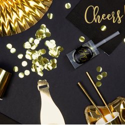 Konfettirr - Push Pop - Guld