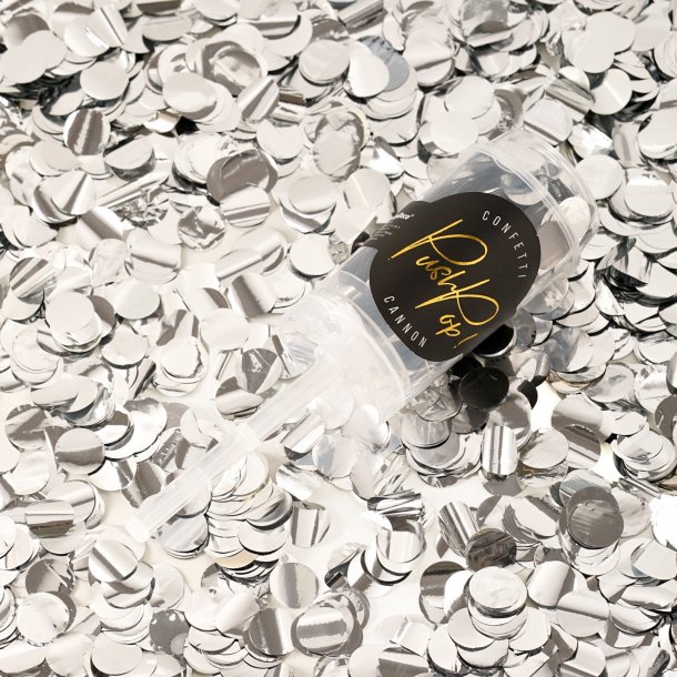 Konfettirr - Push Pop - Slv