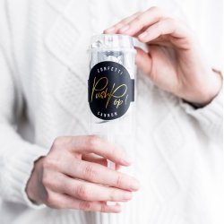 Konfettirr - Push Pop - Slv