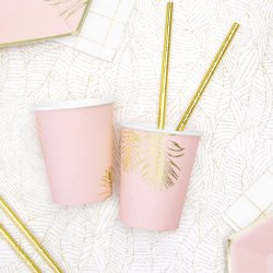 Krus - Lyserd med guldblade