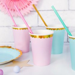 Krus - Lyserd med guldkant