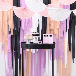 Crepebnd - Lys lavendel - 4 stk.