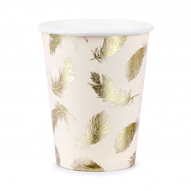 Krus - Lyserd med guldfjer