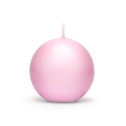 Kuglelys - Lyserd - 6 cm