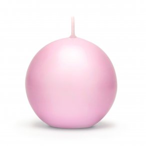 Kuglelys - Lyserd - 8 cm