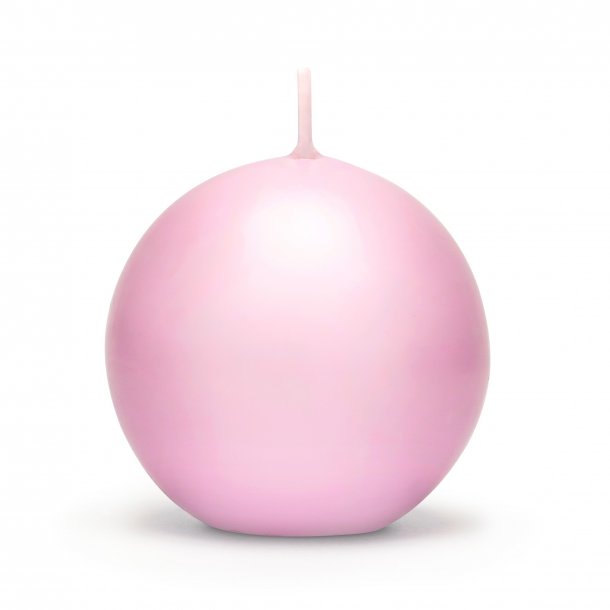 Kuglelys - Lyserd - 8 cm