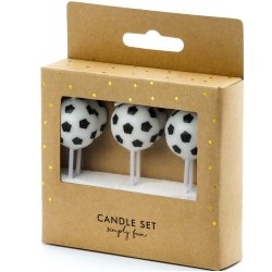 Kagelys - Fodbold - 6 stk.