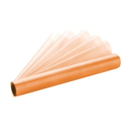 Bordlber - Laksefarvet organza 16 cm x 9 meter
