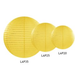 Lanterne - Gul - 35 cm