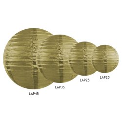 Lanterne - Guld - 35 cm