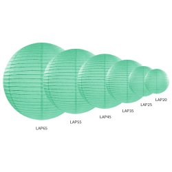 Lanterne - Mintgrn - 35 cm