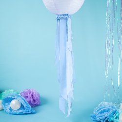 Crepebnd - Lysebl - 4 stk.