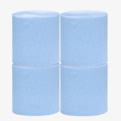 Crepebnd - Lysebl - 4 stk.