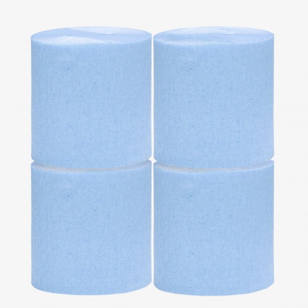 Crepebnd - Lysebl - 4 stk.