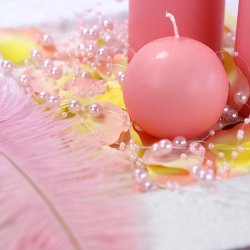 Perleguirlande - Baby lyserd