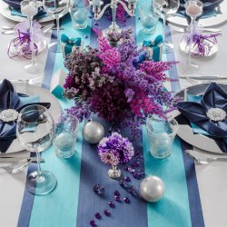 Bordlber - Mrkebl satin 36 cm x 9 meter