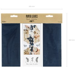 Dekorationsblade - Mrkebl - 9 stk.