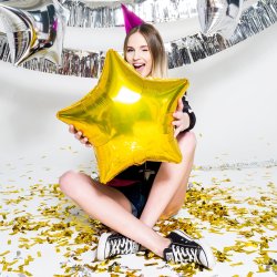 Party hatte - Holografisk Mix - 20 stk.