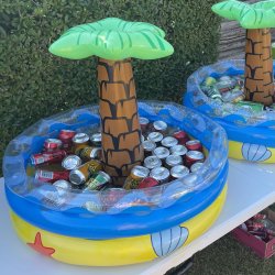 Palmetr - Oppustelig Drinks Kler Bassin 