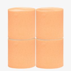 Crepebnd - Orange - 4 stk.