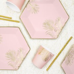 Krus - Lyserd med guldblade