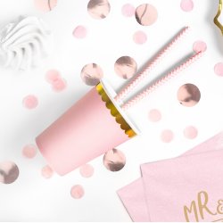 Krus - Lyserd med guldkant