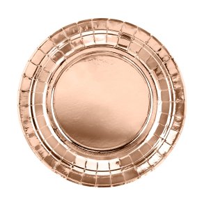Tallerken - Rosaguld - 18 cm
