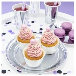 Tallerken - Slv - 23 cm