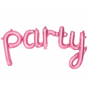 Folieballon - PARTY - Pink