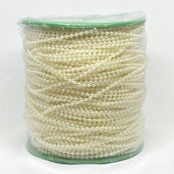 Perleguirlande - Elfenben - 2,5 mm - Rulle