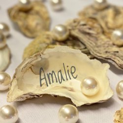 Perle uden hul - Perlemor - 1,8 cm - 30 stk.