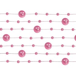 Perleguirlande - Pink