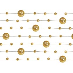Perleguirlande - Guld