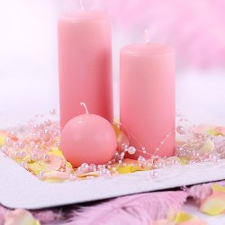 Perleguirlande - Baby lyserd