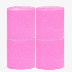 Crepebnd - Pink - 4 stk.