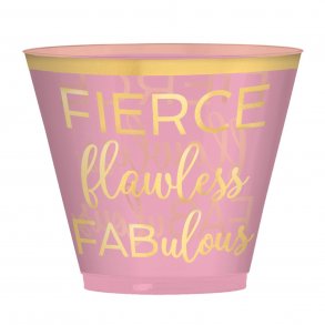 Drinksglas - Pink - 30 stk.