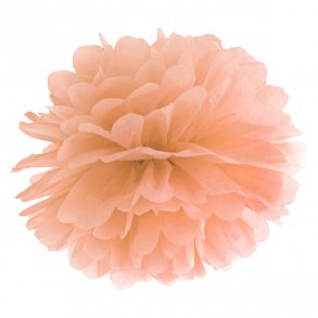 Pompon - Laksefarvet - 25 cm