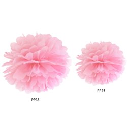 Pompon - Lyserd - 35 cm
