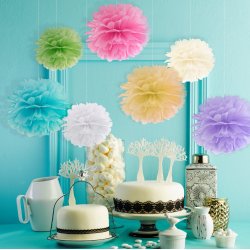 Pompon - Lilla - 25 cm