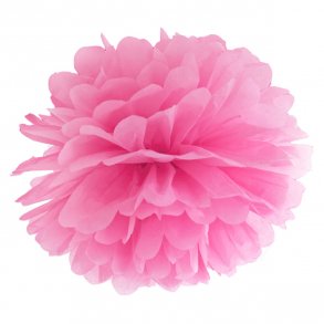 Pompon - Pink - 25 cm