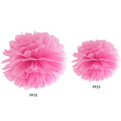 Pompon - Pink - 25 cm